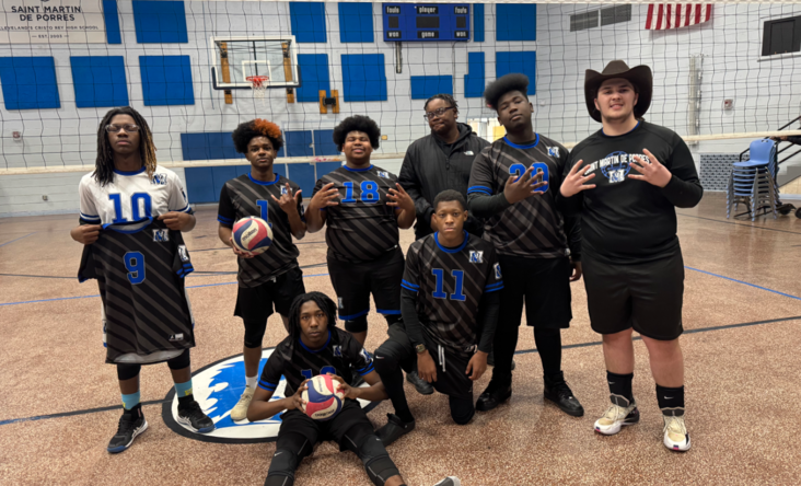 Saint Martin de Porres High Lions Secure Victory Over NEO in Men's Volleyball Clash